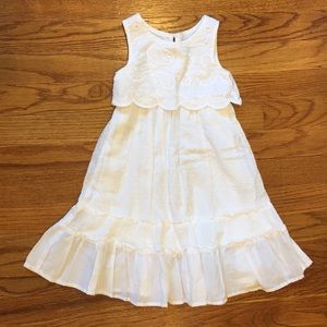 Beautiful White Sun Dress Sz 12m
